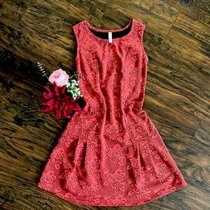WOMEN’S SKATER DRESS FLORAL XS